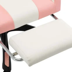 Gamestoelen-vidaXL - Race Stoel - Roze - Kunstleer