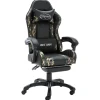 Gamestoelen-vidaXL - Race Stoel - Zwart - Kunstleer
