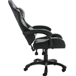 Gamestoelen-vidaXL - Race Stoel - Zwart - Kunstleer