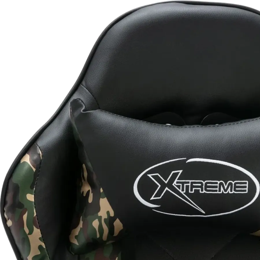 Gamestoelen-vidaXL - Race Stoel - Zwart - Kunstleer