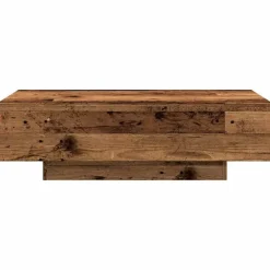 Salontafels-vidaXL - Rechthoekige Salontafel - Oud hout - Bewerkt hout - 100x49.5x31 cm