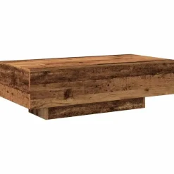 Salontafels-vidaXL - Rechthoekige Salontafel - Oud hout - Bewerkt hout - 100x49.5x31 cm