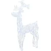Kerstverlichting-vidaXL - Rendier Kerstdecoratie - Koudwit