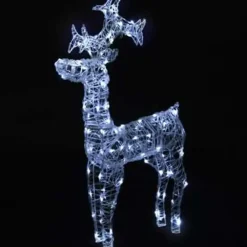 Kerstverlichting-vidaXL - Rendier Kerstdecoratie - Koudwit