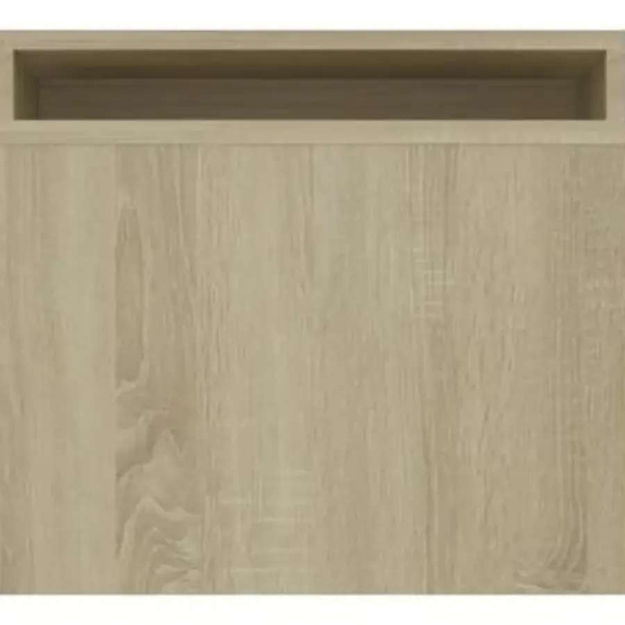 Salontafels-vidaXL - Salontafel - Bruin - Bewerkt hout