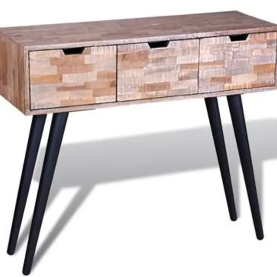 Sidetables-vidaXL - Salontafel - Bruin - Hout