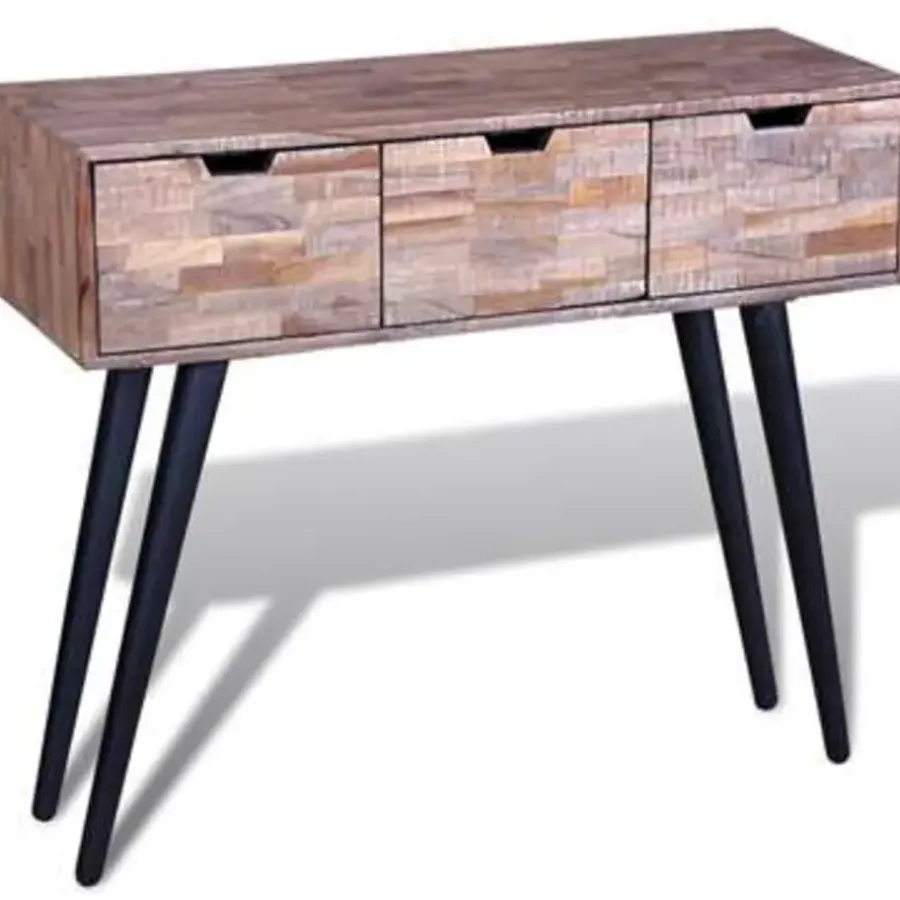 Sidetables-vidaXL - Salontafel - Bruin - Hout