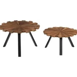 vidaXL - Salontafel - Bruin - Hout