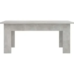 vidaXL - Salontafel - Grijs - Bewerkt hout - 100 x 60 x 42 cm