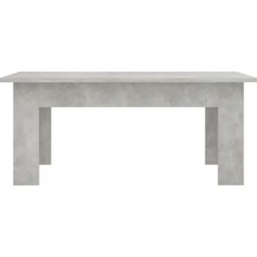 vidaXL - Salontafel - Grijs - Bewerkt hout - 100 x 60 x 42 cm