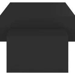 Salontafels-vidaXL - Salontafel - Zwart - Bewerkt hout