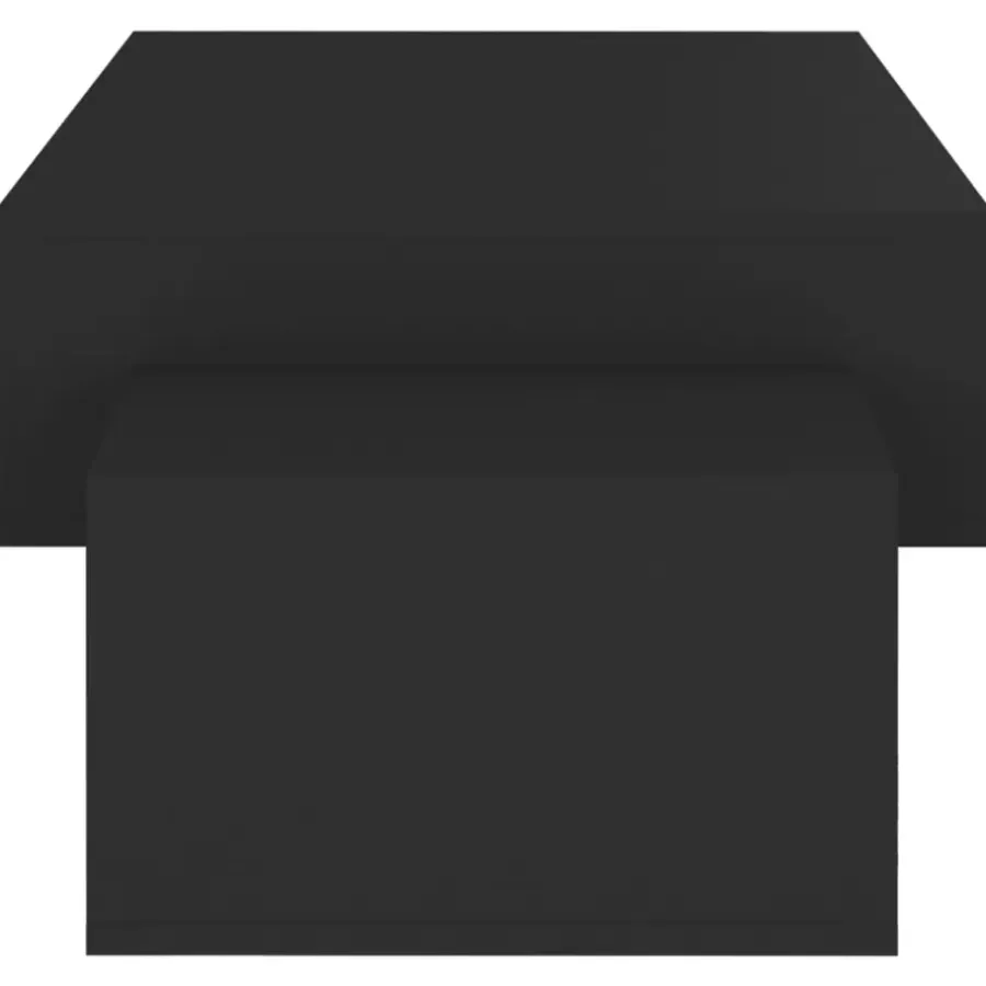 Salontafels-vidaXL - Salontafel - Zwart - Bewerkt hout