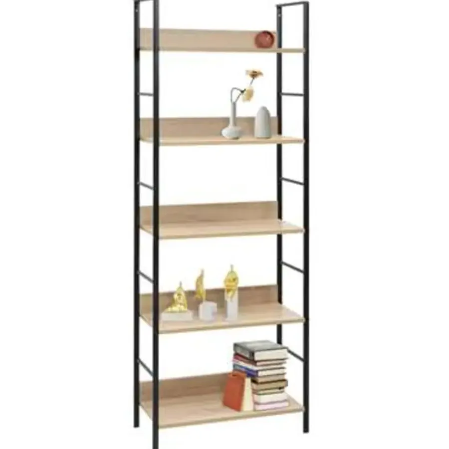 vidaXL - Schappenkast - Bruin - Bewerkt hout