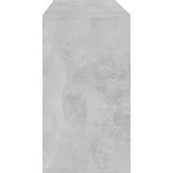 vidaXL - Schoenenbank - Grijs - Bewerkt hout - 103x30x55 cm