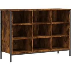 vidaXL - Schoenenkast - Bruin - Bewerkt hout