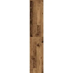 Schoenenkasten-vidaXL - Schoenenkast - Oud hout - Bewerkt hout - 22 paar - 54x34x183 cm