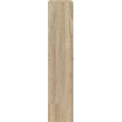 vidaXL - Schoenenkast 4 paar met 2 kleppen - Hout eiken - Hout - 59x17x81 cm