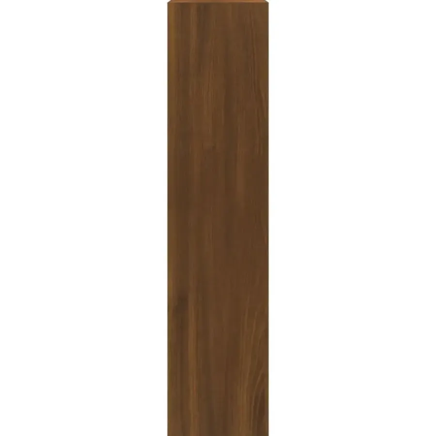 Schoenenkasten-vidaXL - Schoenenkast 6 paar met 3 kleppen - Bruin eiken - Hout - 63x24x103 cm