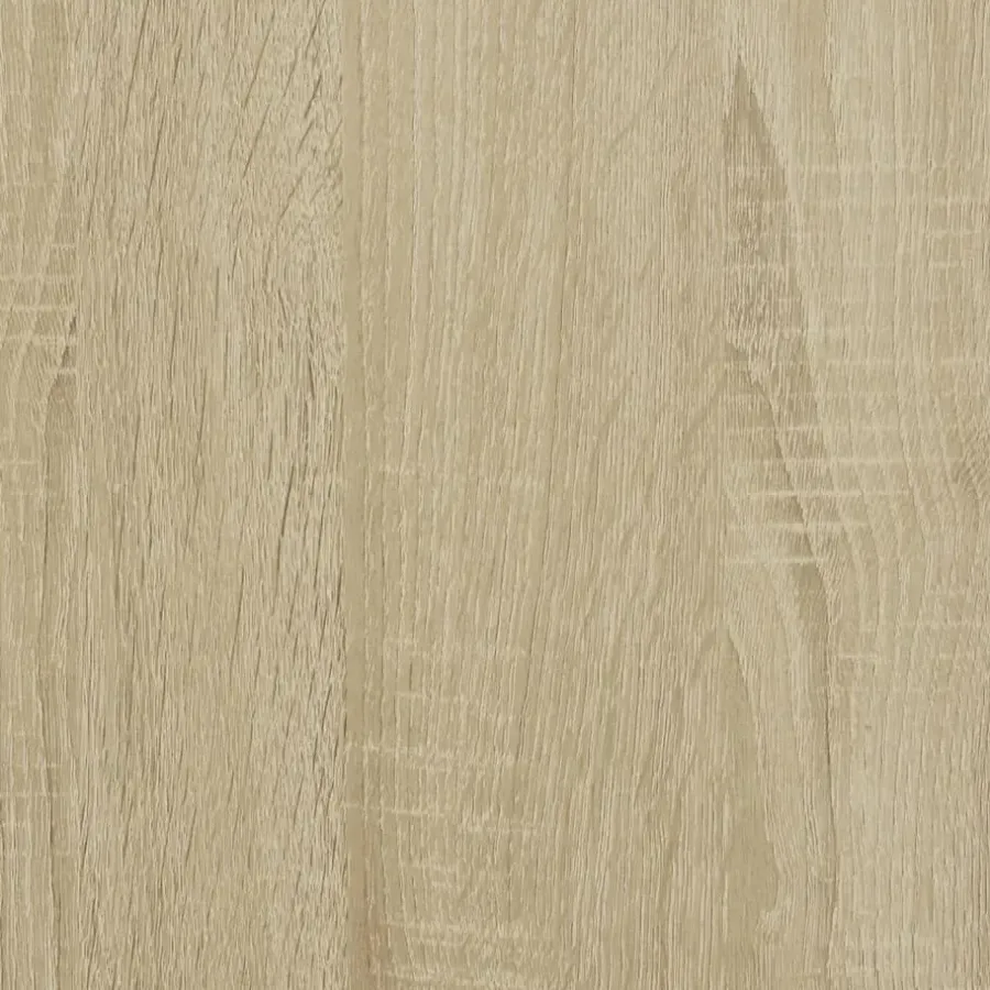 Schoenenkasten-vidaXL - Schoenenkast 9 paar met 2 kleppen - Sonoma eiken - Hout - 75x34x112 cm