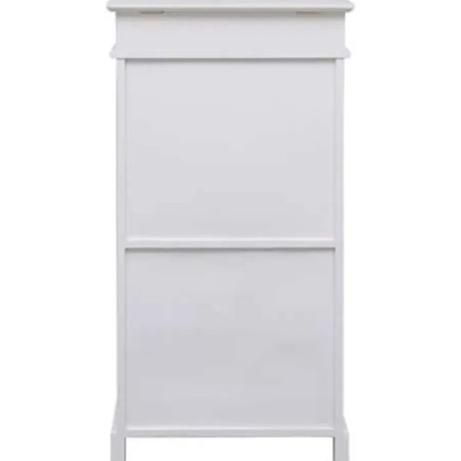vidaXL - Schoenenkast - Wit - Hout