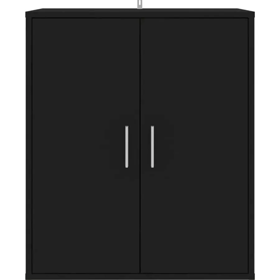 vidaXL - Schoenenkast - Zwart - Bewerkt hout - 60 x 35 x 70 cm