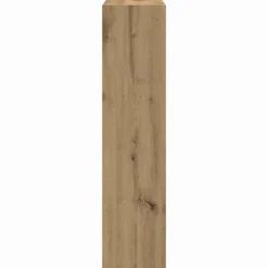 Schoenenkasten-vidaXL - Schoenenkast voor entree 4 paar - Gerookt eiken - 80x21x87,5 cm