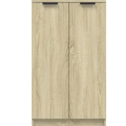 vidaXL - Schoenenrek - Bruin - Bewerkt hout