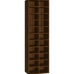 vidaXL - Schoenenrek - Bruin - Bewerkt hout