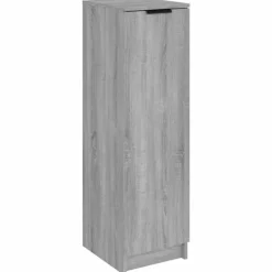 vidaXL - Schoenenrek - Grijs - Bewerkt hout
