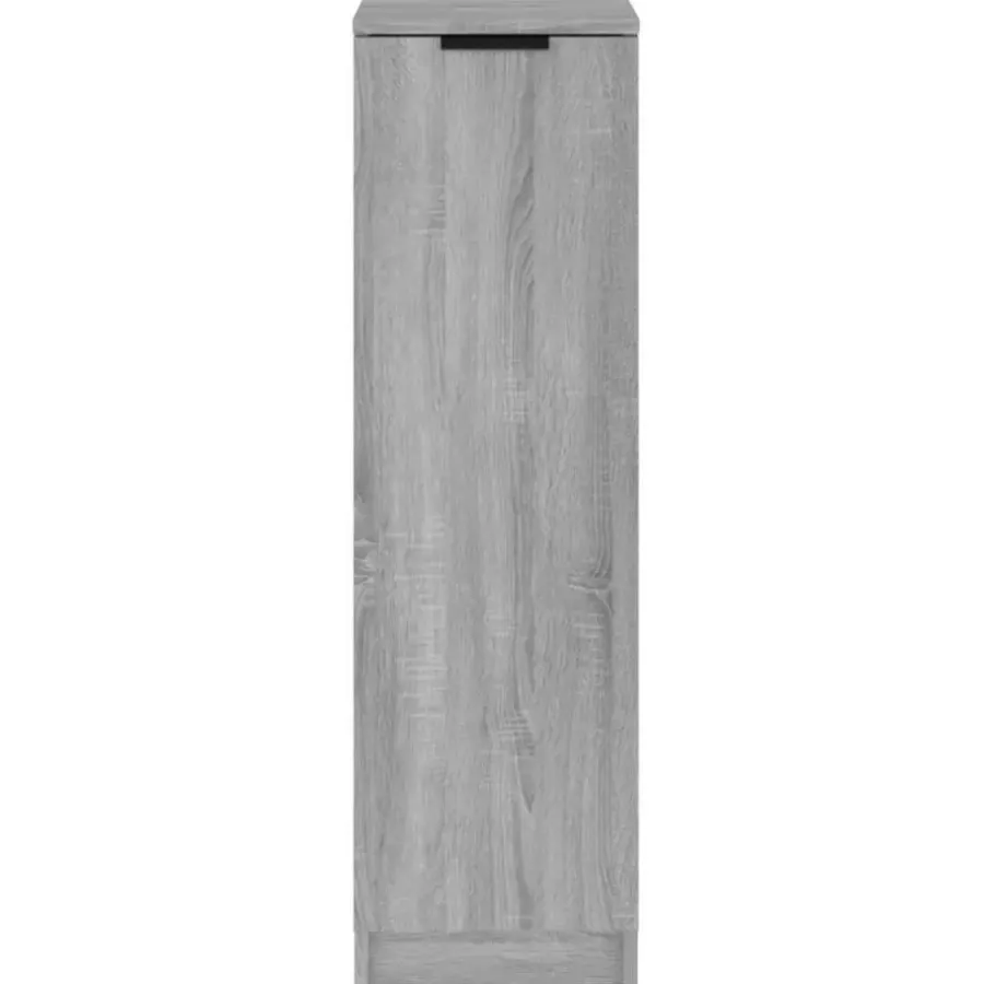 vidaXL - Schoenenrek - Grijs - Bewerkt hout