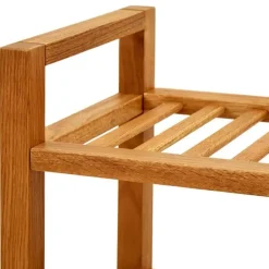Kledingopbergers-vidaXL - Schoenrek - Bruin - Hout