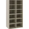 vidaXL - Schoenrek - Bruin - Bewerkt hout