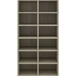 vidaXL - Schoenrek - Bruin - Bewerkt hout