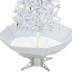 vidaXL - Sneeuwende Kerstboom - Wit - 170 x 105 cm
