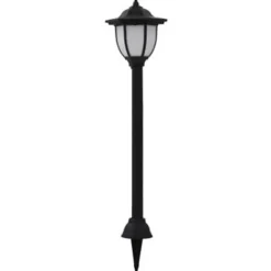 Prikspots|Solar Tuinverlichting-vidaXL - Solarlamp - Zwart - Polypropyleen - 3 stuks