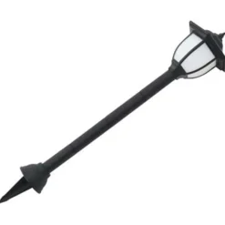 Prikspots|Solar Tuinverlichting-vidaXL - Solarlamp - Zwart - Polypropyleen - 6 stuks