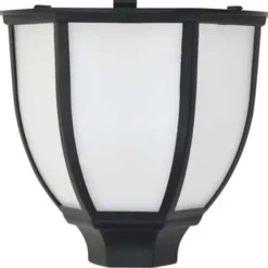 Prikspots|Solar Tuinverlichting-vidaXL - Solarlamp - Zwart - Polypropyleen - 6 stuks