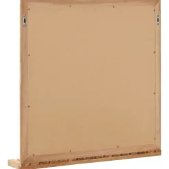 Spiegelkasten-vidaXL - Spiegel - Bruin - Hout