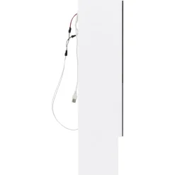 Spiegelkasten-vidaXL - Spiegelkast - Wit - MDF