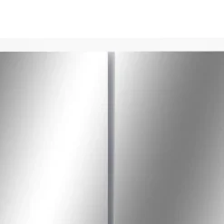 Spiegelkasten-vidaXL - Spiegelkast - Wit - MDF
