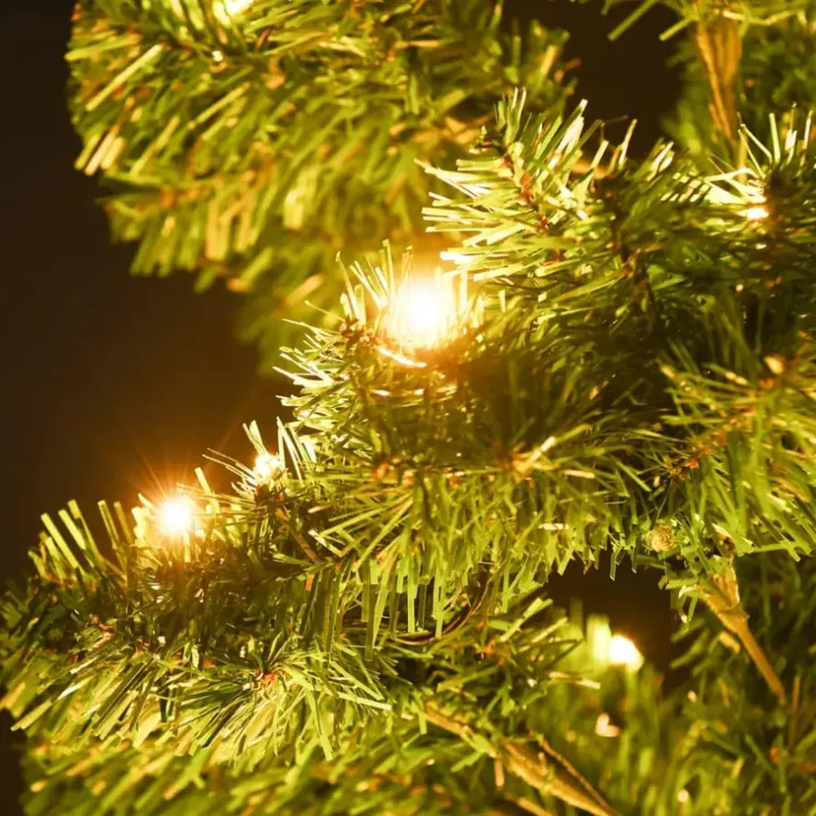 Kerstbomen-vidaXL - Spiraalkerstboom - Groen - 150 x 80 cm