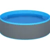 vidaXL - Splasher Pool - Grijs - Staal
