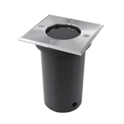 Grondspots-vidaXL - Spotlight - Zwart - Roestvrij staal - 3 stuks