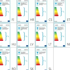 Staande Lampen-vidaXL - Staande Lamp - Grijs - Staal