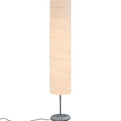 Staande Lampen-vidaXL - Staande Lamp - Wit - Papier