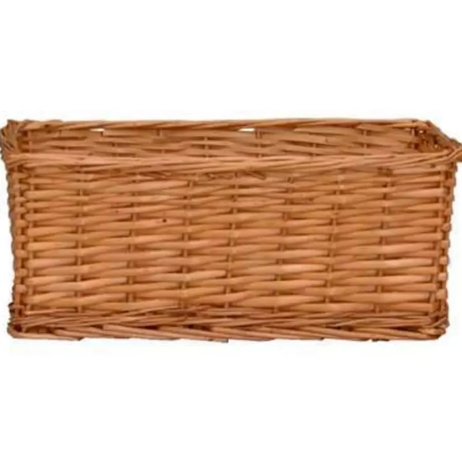 Opbergmanden-vidaXL - Stapelbare Mandenset - Bruin - Wicker