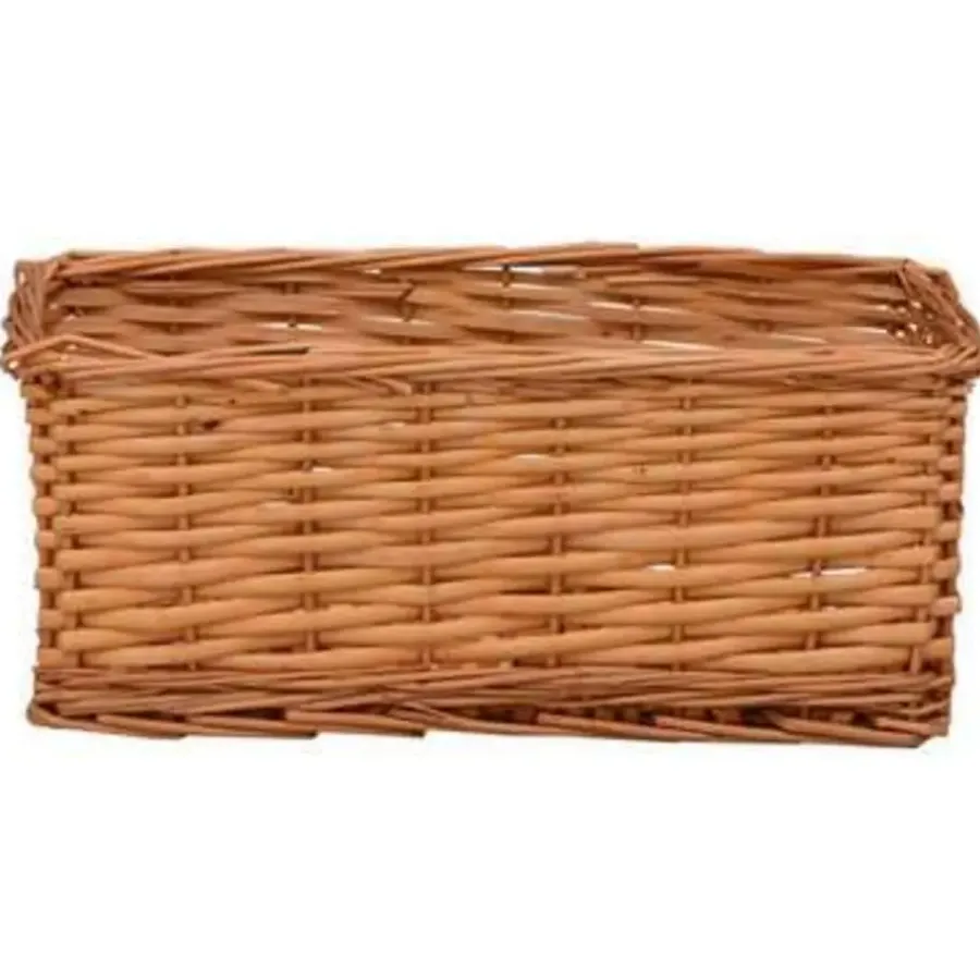 Opbergmanden-vidaXL - Stapelbare Mandenset - Bruin - Wicker