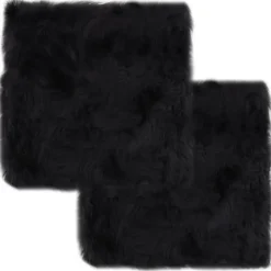 Tuinstoelkussens-vidaXL - Stoelkussen - Grijs - Fleece