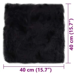 Tuinstoelkussens-vidaXL - Stoelkussen - Grijs - Fleece