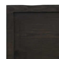 Tafelbladen-vidaXL - Tafelblad - Bruin - Eikenhout - 80 x 50 x 4 cm